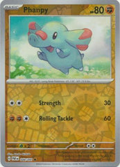 Paldean Fates - 048/091 - Phanpy - Reverse Holo