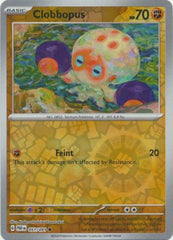 Paldean Fates - 051/091 - Clobbopus - Reverse Holo