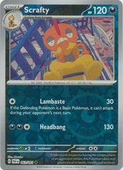 Paldean Fates - 061/091 - Scrafty - Reverse Holo