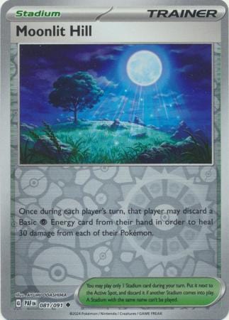 Paldean Fates - 081/091 - Moonlit Hill - Reverse Holo