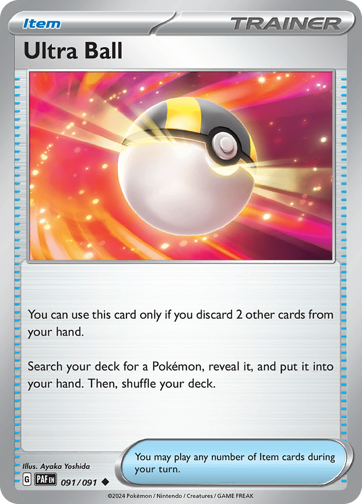 Paldean Fates - 091/091 - Ultra Ball