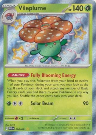 Paldean Fates - 094/091 - Vileplume