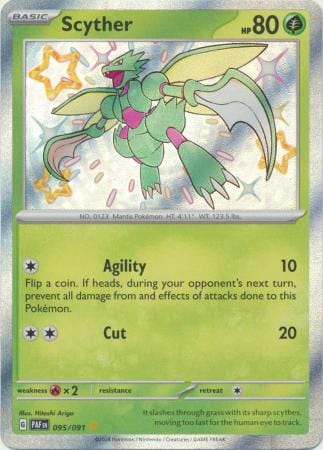 Paldean Fates - 095/091 - Scyther