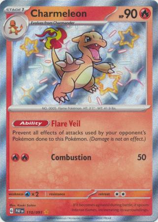 Paldean Fates - 110/091 - Charmeleon