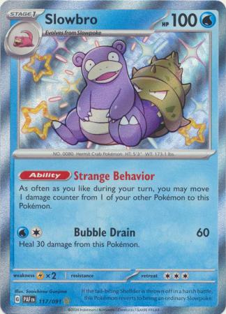 Paldean Fates - 117/091 - Slowbro