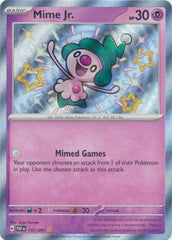 Paldean Fates - 157/091 - Mime Jr.