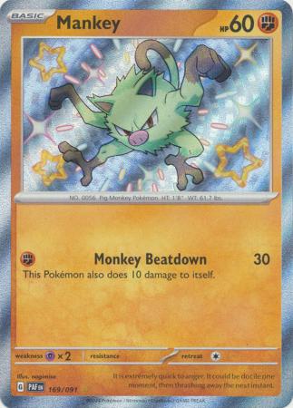 Paldean Fates - 169/091 - Mankey