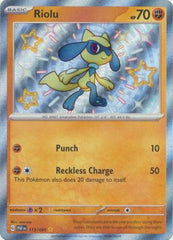 Paldean Fates - 173/091 - Riolu