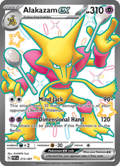 Paldean Fates - 215/091 - Alakazam ex