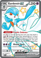 Paldean Fates - 217/091 - Gardevoir ex