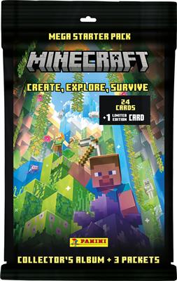 Minecraft 3 Mega Starter Pack Trading Card Game - Lichcards Hover Image