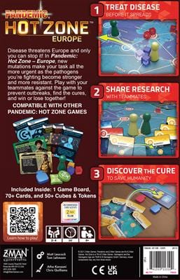 Pandemic Hot Zone Europa 0841333113100