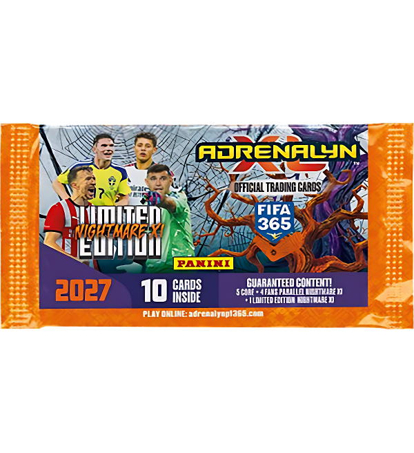 Panini Adrenalyn XL FIFA 365 2026/2027 – één Nightmare XI Pack met 10 kaarten Hoofdafbeelding