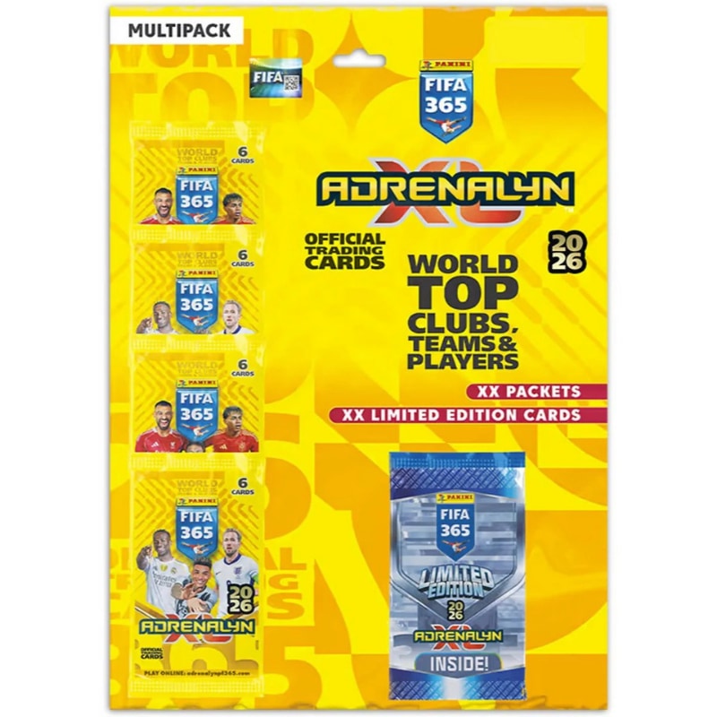 Panini Adrenalyn XL FIFA 365 25/26 Multi Set met vier boosterpakjes | Lichcards Main image