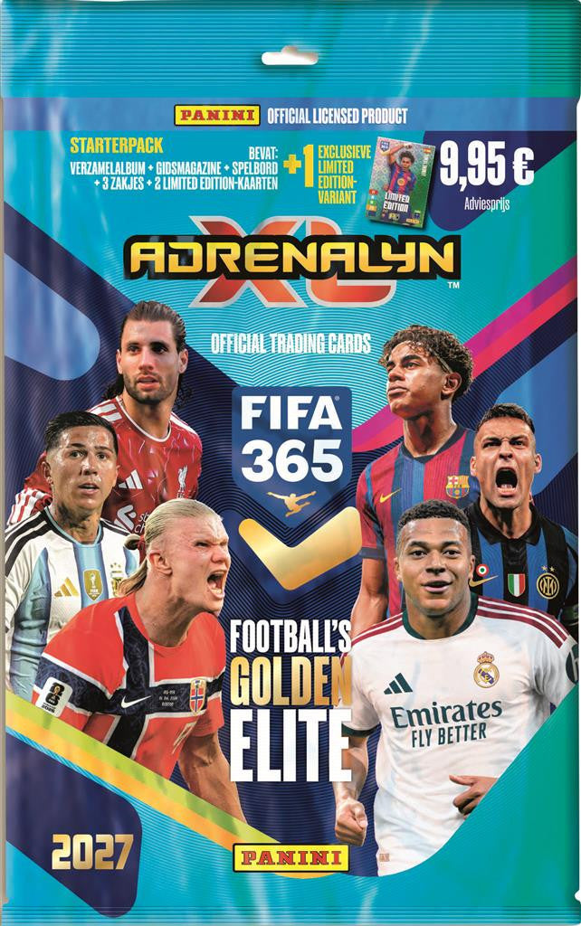Panini Adrenalyn XL FIFA 365 26/27 Mega Starter Pack – confezione in olandese