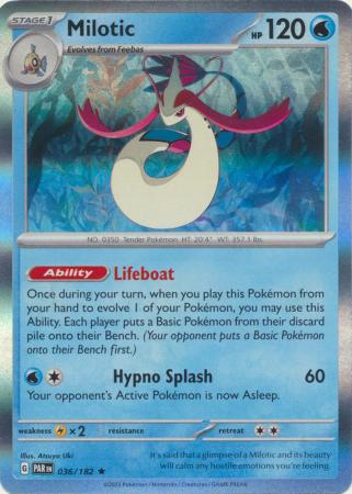 Paradox Rift - 036/182 - Milotic - Holo