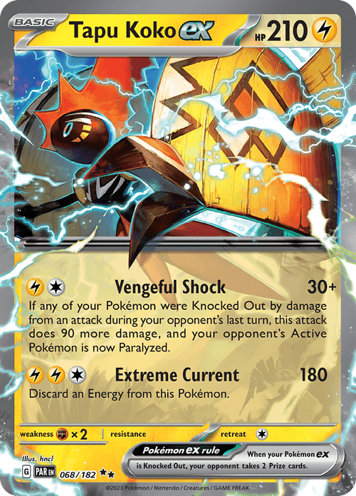 Paradox Rift - 068/182 - Tapu Koko ex