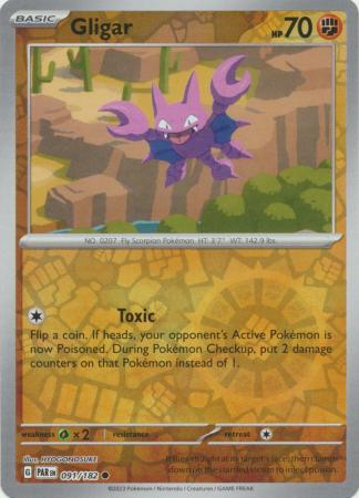 Paradox Rift - 091/182 - Gligar - Reverse Holo