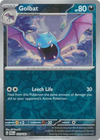 Paradox Rift - 111/182 - Golbat - Reverse Holo