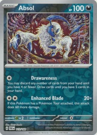 Paradox Rift - 113/182 - Absol - Reverse Holo