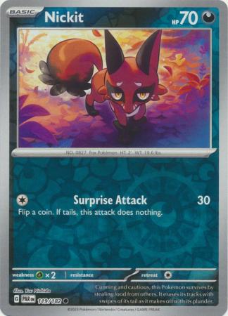 Paradox Rift - 119/182 - Nickit - Reverse Holo