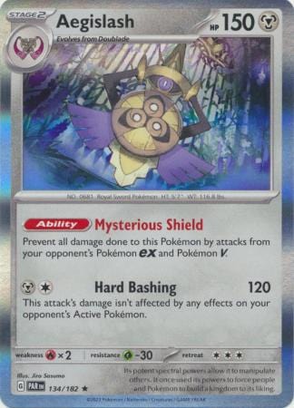 Paradox Rift - 134/182 - Aegislash - Holo