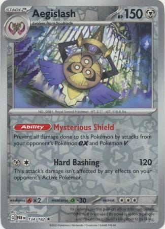 Paradox Rift - 134/182 - Aegislash - Reverse Holo