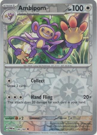 Paradox Rift - 146/182 - Ambipom - Reverse Holo