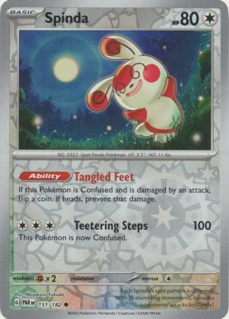 Paradox Rift - 151/182 - Spinda - Reverse Holo