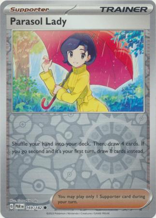 Paradox Rift - 169/182 - Parasol Lady - Reverse Holo