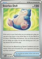 Paradox Rift - 175/182 - Snorlax Doll