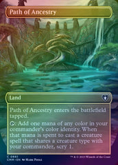 Path of Ancestry - Borderless (Foil) (CMM)