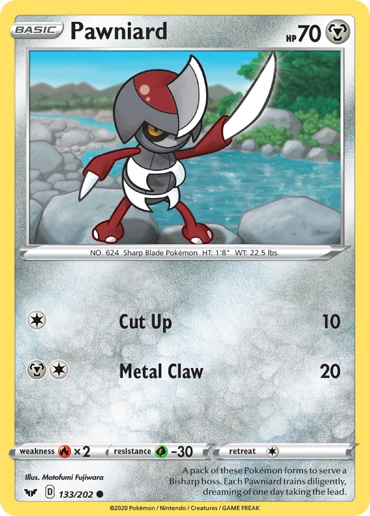 Pawniard – Sword & Shield 133 – Pokémon TCG single card | Lichcards Imagen principal del producto
