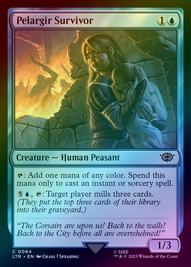 Pelargir Survivor (Foil) (LTR)