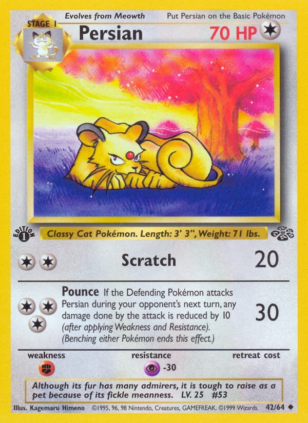 Persian – Jungle 42 – Pokémon TCG single card | Lichcards Hauptbild