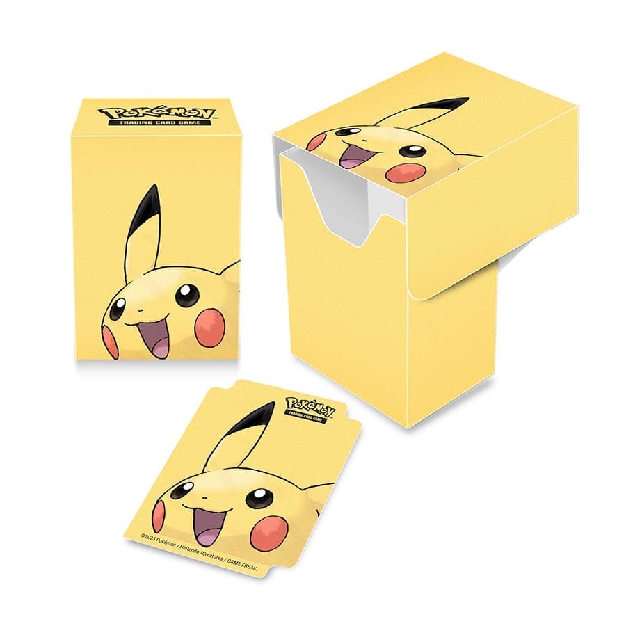 Ultra Pro Full View deckbox met Pikachu, voor 75 dubbel gesleevde kaarten Hoofdafbeelding