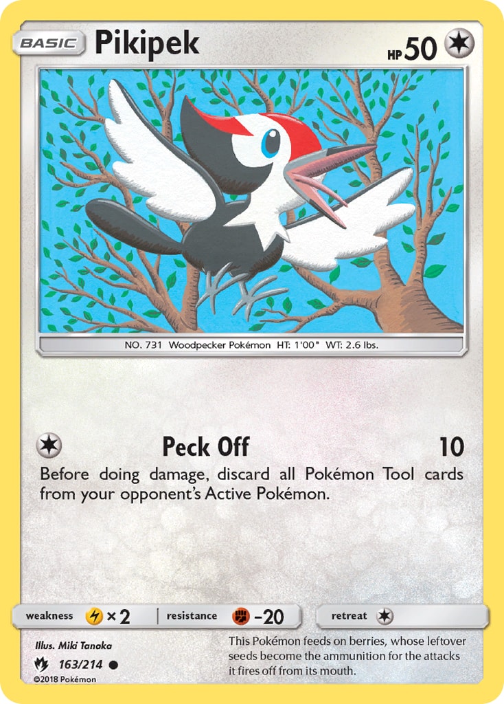 Pikipek – Lost Thunder 163 – Pokémon TCG single card | Lichcards Hauptbild