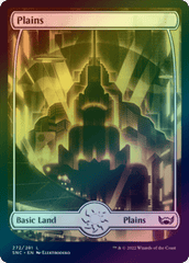 Plains (272) - Full Art Metropolis (Foil) (SNC)