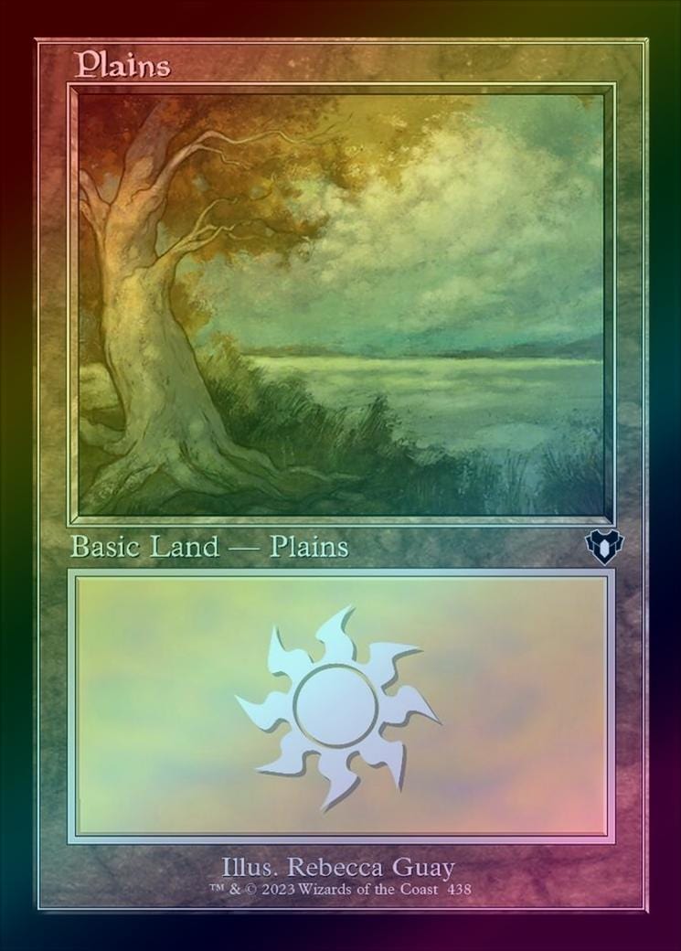 Plains (438) - Retro Frame (Foil) (CMM)