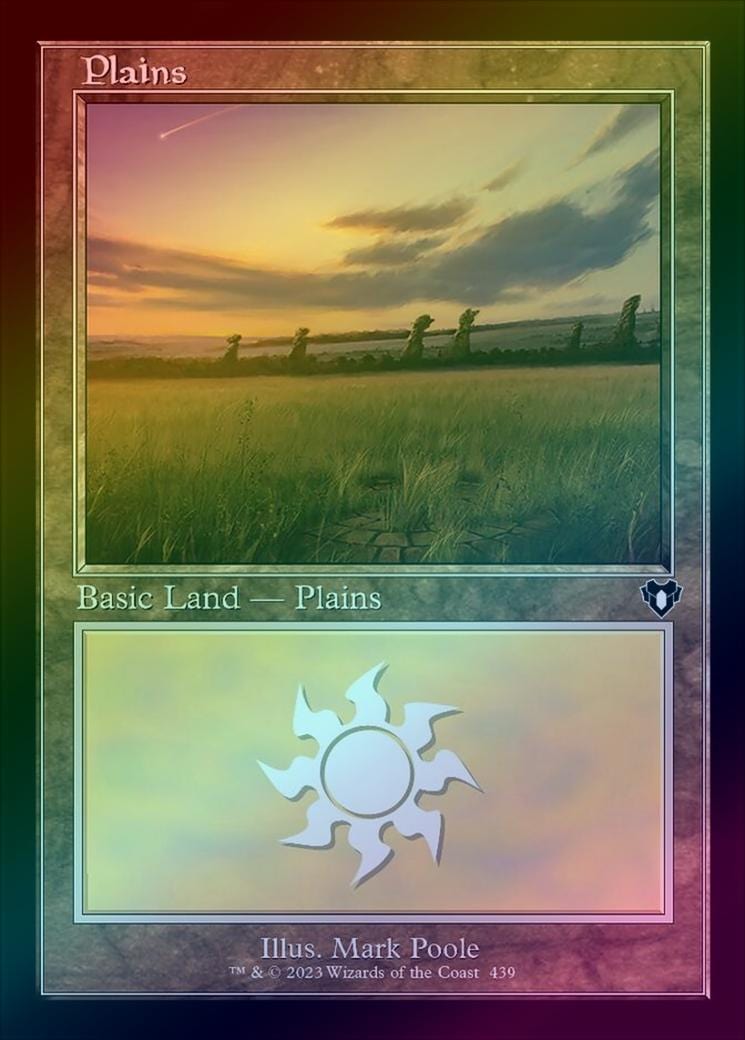 Plains (439) - Retro Frame (Foil) (CMM)