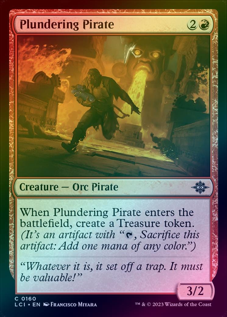 Plundering Pirate (Foil) (LCI)