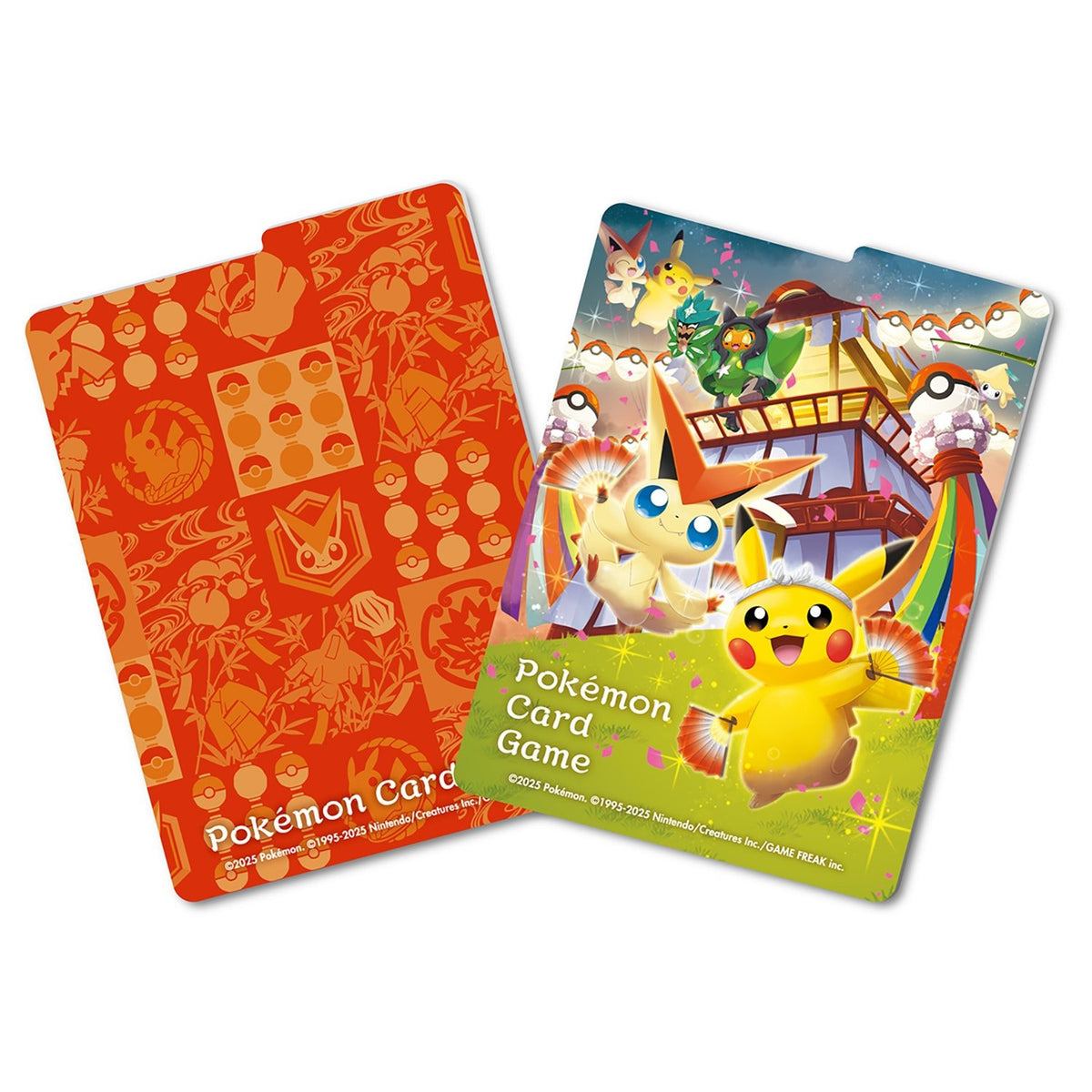 Pokémon Deckbox - Pokémon Center Tōhoku (Japans) – de twee meegeleverde scheidingskaarten van de deckbox (officiële afbeelding Pokémon Center Japan)