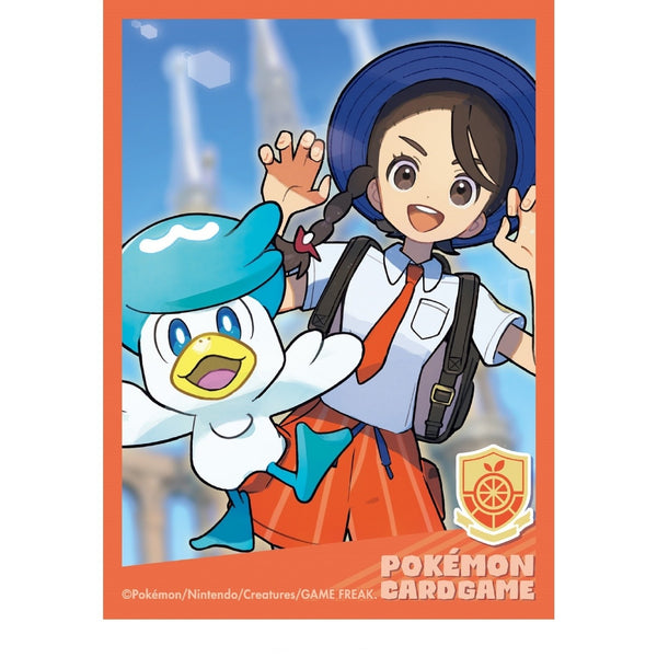 Pokémon Sleeves - Juliana & Quaxly (64 stuks, Japans) – het volledige ontwerp van de sleeve (officiële afbeelding Pokémon Center Japan)