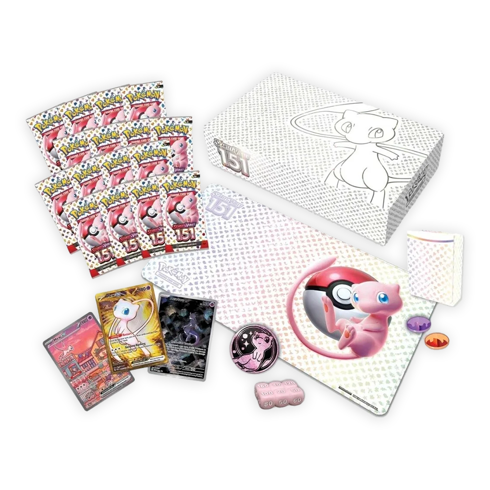 Inhoud van Pokémon TCG Scarlet & Violet—151 Ultra-Premium Collection