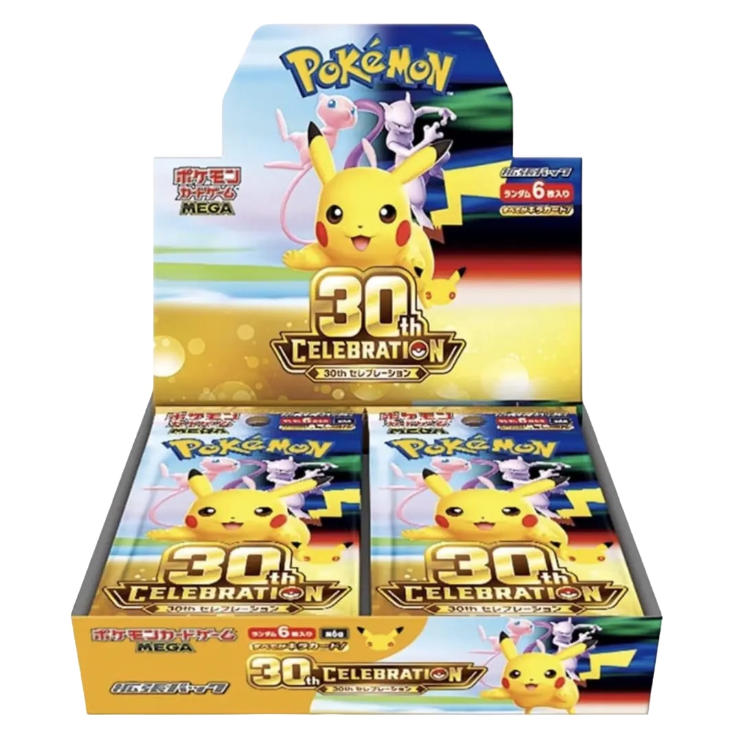 Pokémon 30th Celebration M6a Japanse Booster Box | Lichcards Main image