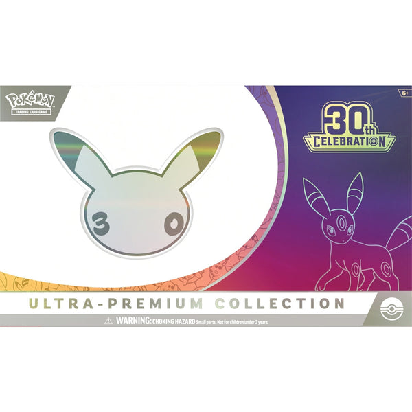 Pokémon TCG: 30th Celebration Ultra-Premium Collection Night – complete voorkant