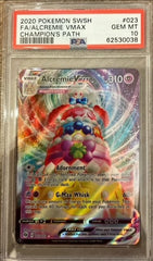 Pokémon Alcremie Vmax Full Art PSA 10