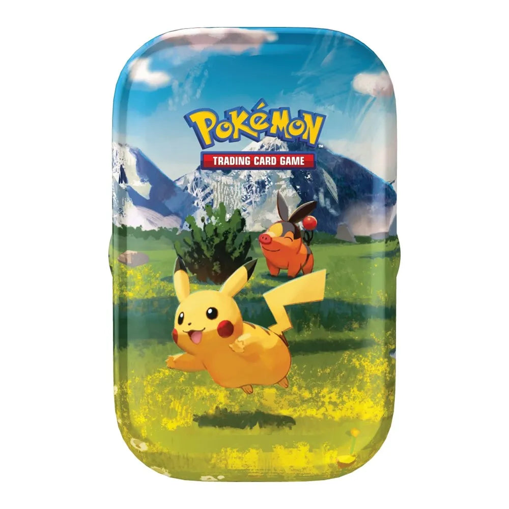 Pokémon Ascended Heroes Mini Tin Pikachu en Tepig, Engelse uitvoering