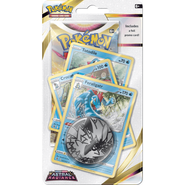 Pokemon Astral Radiance Feraligatr Premium Checklane 08717371243630 Hover Image