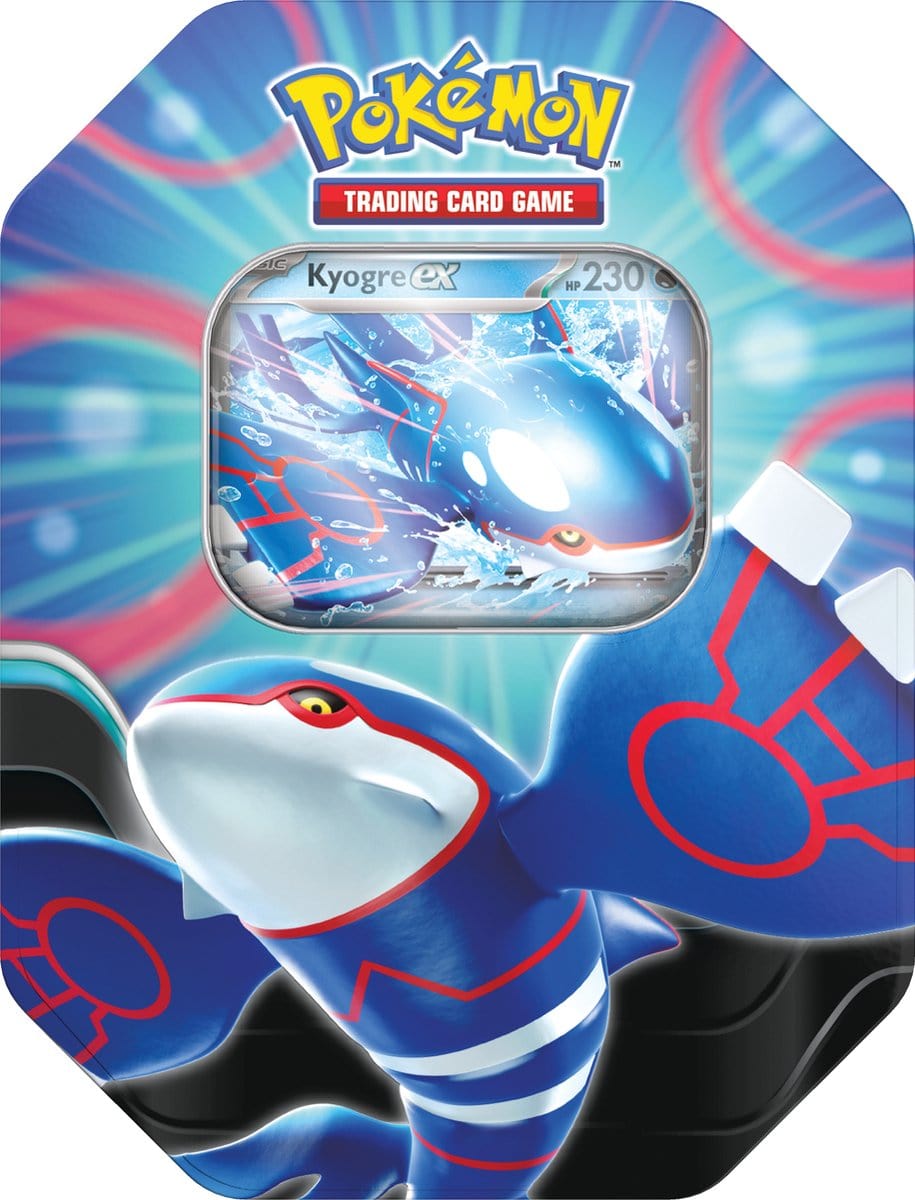 Pokémon Azure Legends Tin - Kyogre ex 0196214106314